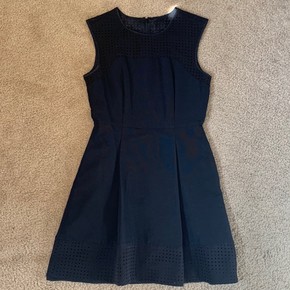 J crew black dress